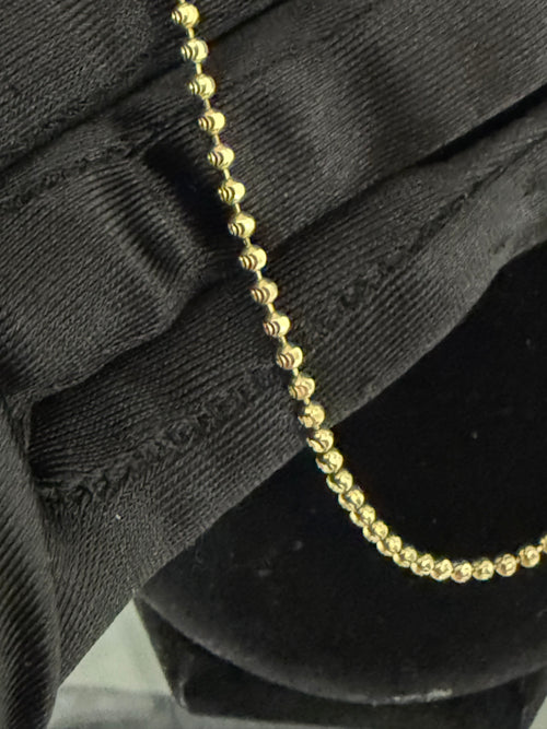 Cadena corte luna oro 10kt