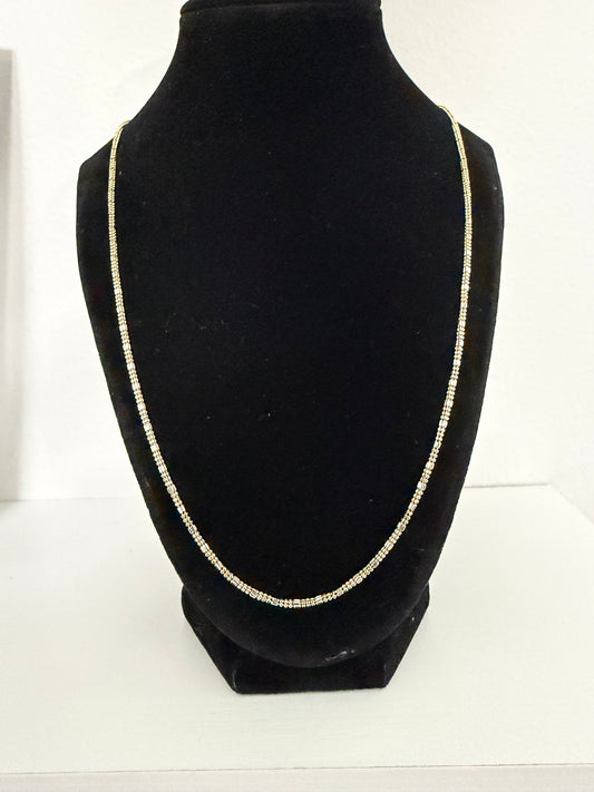 Ice chain 10kt Gold
